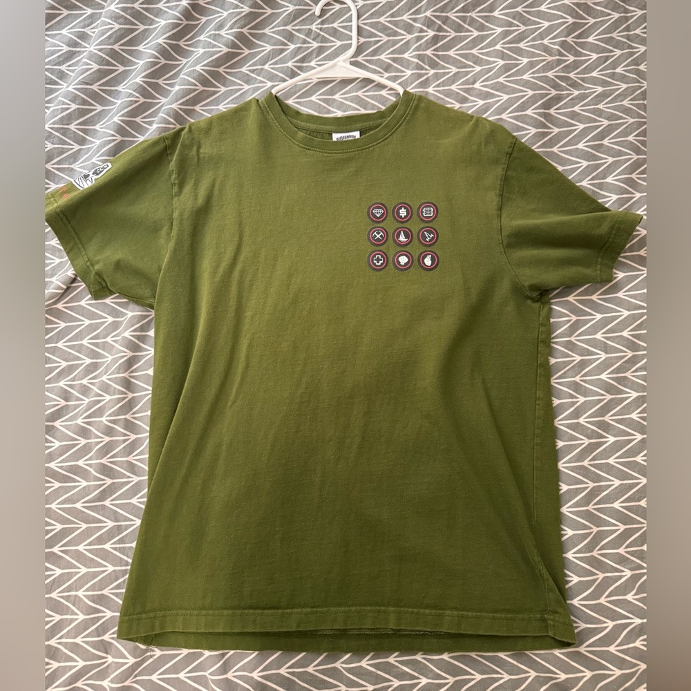 BILLIONAIRES BOY CLUB - GREEN SHIRT - size Large